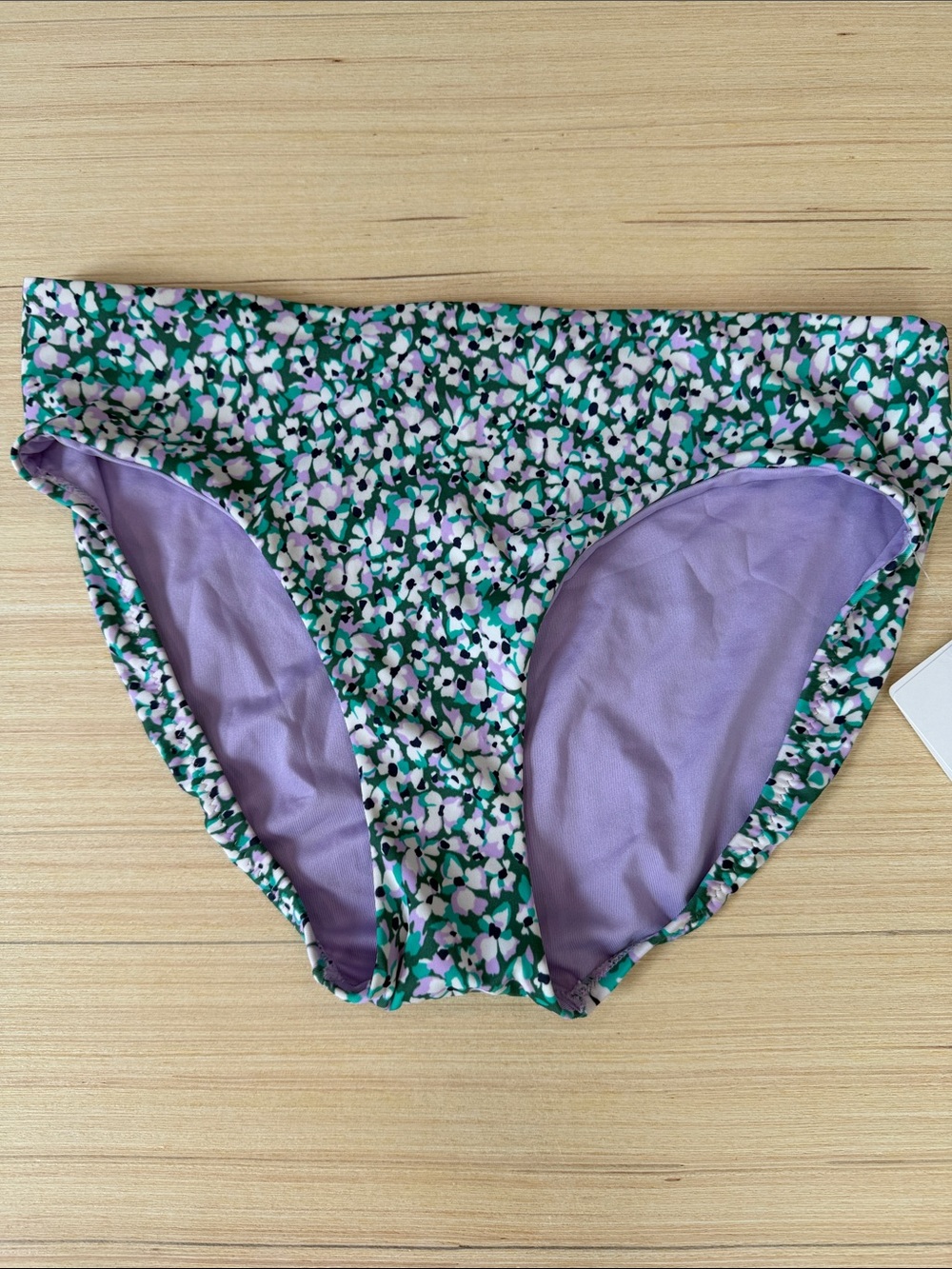 Floral Lavender Swim Bottom